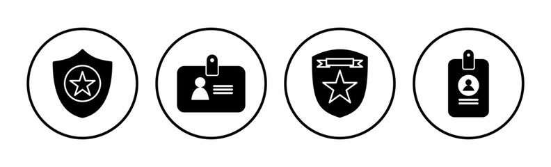 Badge icon vector. badge label icon. Stamp Icon Vector