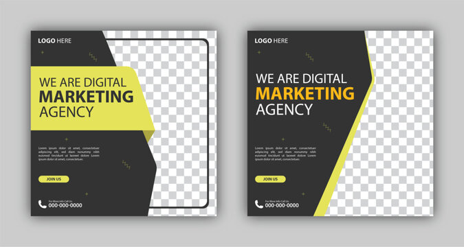 Corporate and digital business marketing promotion post design or social media banner minimal and modern. flyer, poster, banner, brochure, email header, post in social networks, advertising, events.