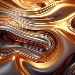 Liquid Metal Reflecting Light, Pattern. Abstract Composit  ideal for Futuristic & Eyecatching Wallpaper