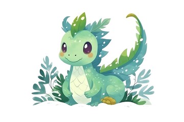 Obraz premium 龍のイラスト with generative ai