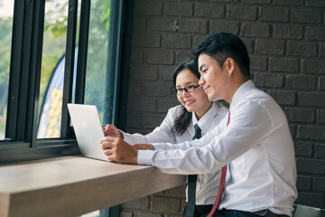 Business strategy team report chart, graph, infographic data analyze financial report plan. Hands...