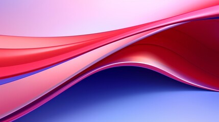 PPT abstract background, Smooth and Glossy texture, Curved lines, Serious and calm, simple design. generative AI