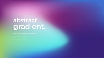 Modern colorful gradient abstract background