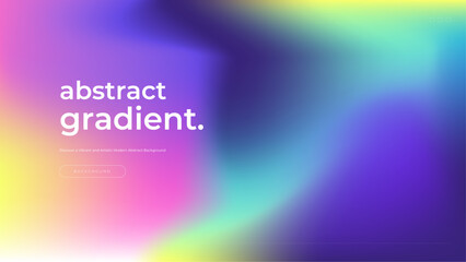 Vector abstract colorful blend gradient background