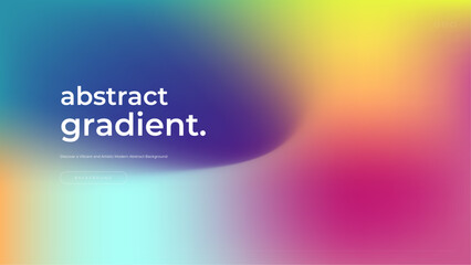 Trendy gradient background colorful abstract