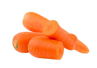 Carrot isolated on transparent png
