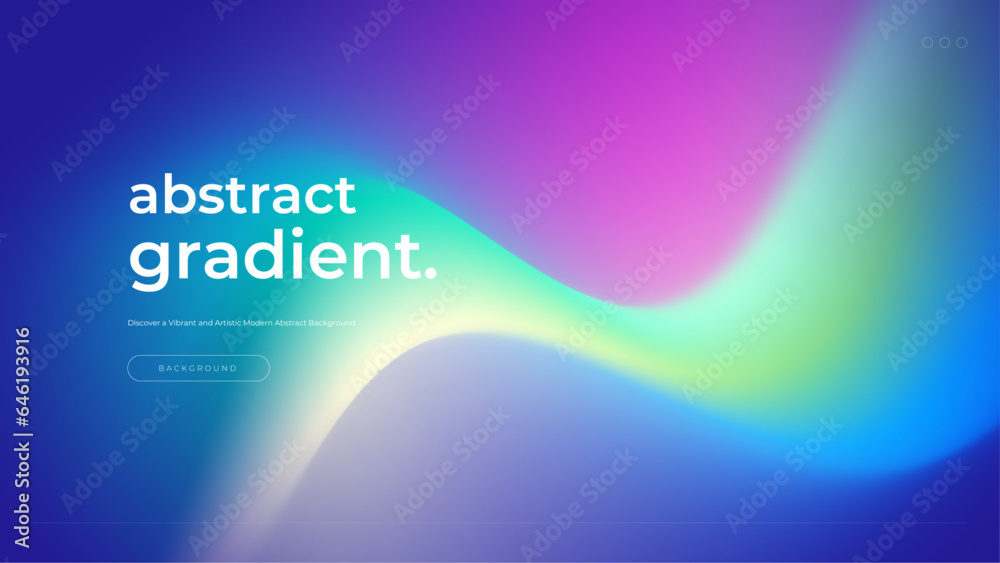 Poster trendy gradient background colorful abstract