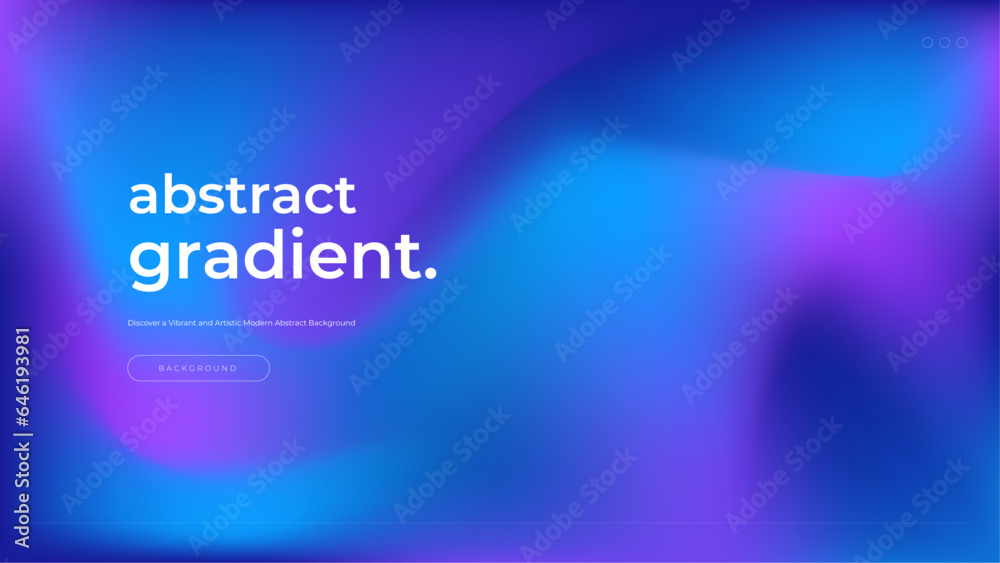 Poster Abstract background colorful gradient vector