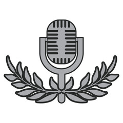 Logo Vintage Microphone International Podcast Day  