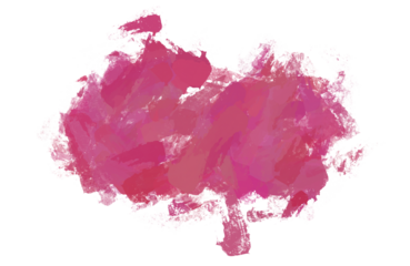 Pink Paint Strokes Isolated