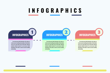 Fototapeta na wymiar Infographic elements vector design template, business concept with steps, can be used for workflow layout, diagram, annual report, web design. Ready to use template.
