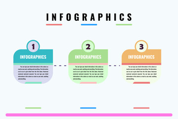 Infographic elements vector design template, business concept with steps, can be used for workflow layout, diagram, annual report, web design. Ready to use template.