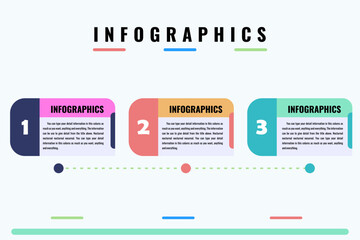 Fototapeta na wymiar Infographic elements vector design template, business concept with steps, can be used for workflow layout, diagram, annual report, web design. Ready to use template.