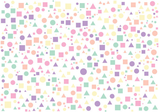 abstract colorful geometric seamless pattern background design