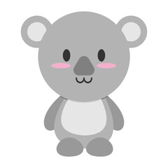 Obraz na płótnie Canvas Cute Koala Animal Character
