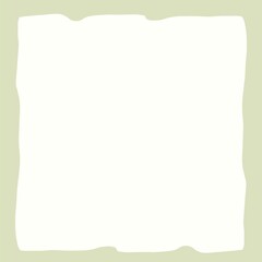 Obraz premium white paper on green background