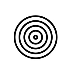 Tracker sport and fitness icon with black outline style. tracker, sign, symbol, line, fitness, sport, technology. Vector illustration