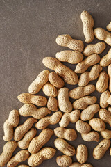 close up of peanuts