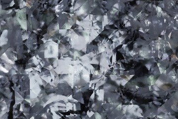 white crystal background texture wallpaper, fractured crystal refraction background texture, fractured glass background texture