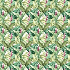 Obraz premium Seamless Tropical Pattern