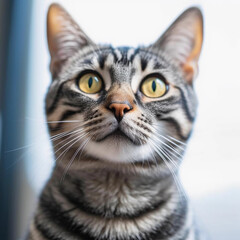 Obraz premium closeup shot of a cute cat