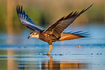 Obraz premium kite in flight Generated Ai