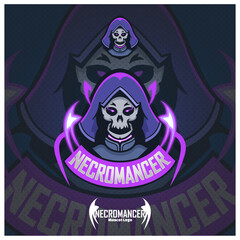 Necromancer Logo Sporta Mascot