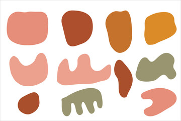 vector set of footprints