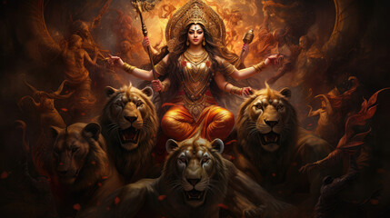 Goddess Durga mata