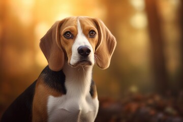 Beagle dog background