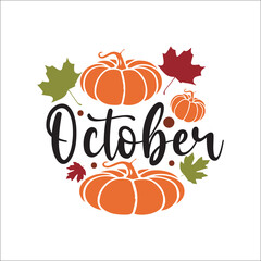 Welcome fall svg, Thanksgiving t-shirt design, Funny Fall svg, EPS, autumn bundle, Pumpkin, Handmade calligraphy vector illustration graphic, Hand written vector sign, Cut File Cricut, Silhouette