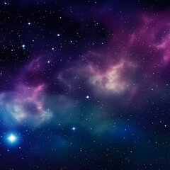 Fototapeta premium space background realistic starry night