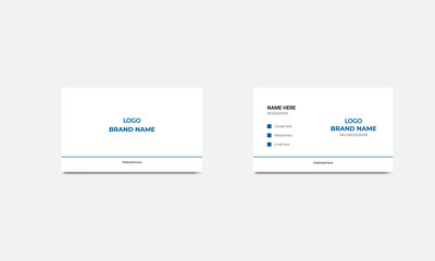 Creative Business Card- Editable Business Card File Template 
