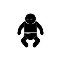 Baby Icon. Infant Symbol - Vector. 