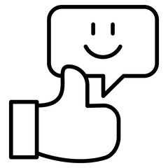 like feedback icon