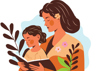 Mothers day vector  illustration