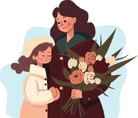 Mothers day vector  illustration