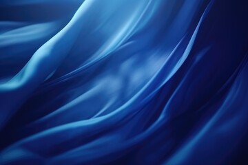 Fototapeta premium Abstract dark blue waves background
