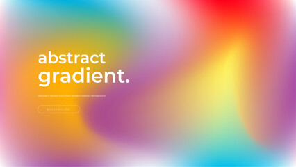 Colorful gradient background abstract vibrant