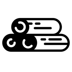 log glyph icon