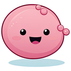 Fototapeta premium Bubble cute Cloud Abstract 