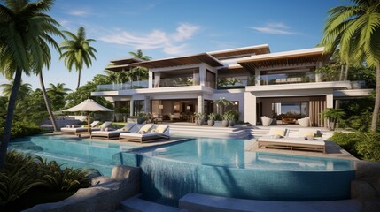 Exclusive Private Villa with a Lavish Swimming Pool - Luxury Living in Your Own Paradise