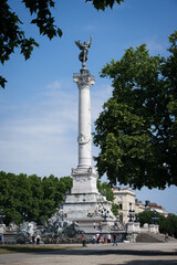 Fototapeta na wymiar The Girdondin Monument in the French city of Bordeaux