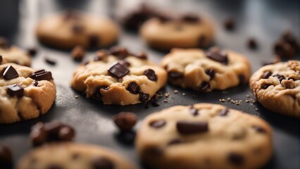 Cookie or biscuit wallpaper, background backdrop