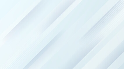 Fototapeta premium White abstract background vector with shapes
