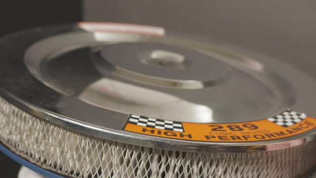 The air component off of a 1965 Ford Mustang GT.