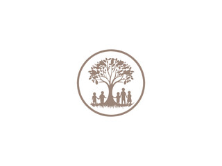 Obraz premium Premium child and children's logo design vector, vector and illustration,