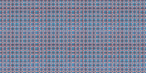 レトロ風チェック柄シームレスパターン