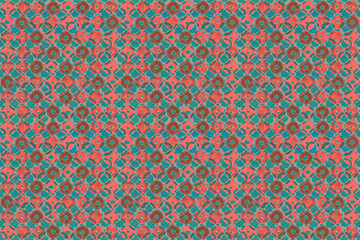 レトロ風シームレスパターン