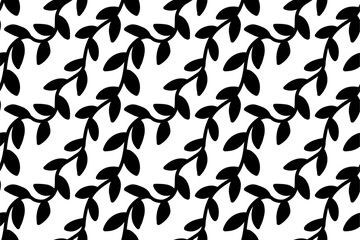 Doodling line handdrawn minimalist seamless pattern wallart